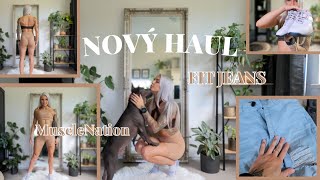 Haul - Fitness Oblečení Mn, Fit Jeans, Doplňky