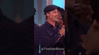 Brad Pitt Stuns Ellen Show Audience With Epic Entrance And Interview