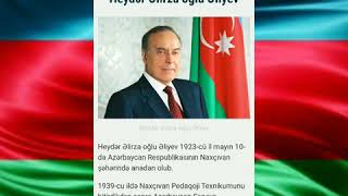 🇦🇿Ulu öndər HEYDƏR ƏLİYEV haqqında məlumat 📝