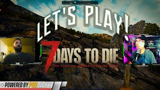Let's Play! 7 Days to Die Pt 1 with Frank | Basement Gaming Gods