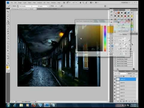Как сделать ночь в фотошопе cs6 Как сделать ночь в фотошопе cs6