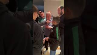 Panathinaikos Taraftarından Fatih Terime Sevgi Seli