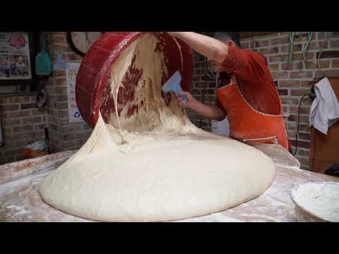 Korean Street Food - Amazing Skills of Korean Twisted doughnut Master, Korean Twisted Bread Stick