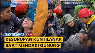 Ngeri, Pendaki Wanita Ini Kesurupan Kuntilanak Saat Mendaki Di Gunung Gede