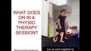 What goes on in a physiotherapy session