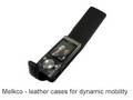Foto pequena Melkco Tasche Leder Etui cuir ~Samsung SGH-G600/G608 Flip Type (Black)