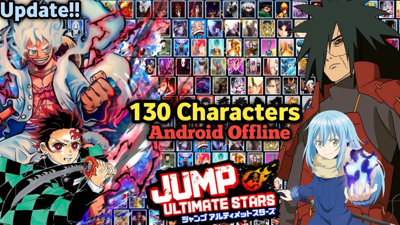 Update Jump Ultimate Stars Mugen V8 APK Game Android Update Jump Ultimate Stars Mugen V8 APK Game Android