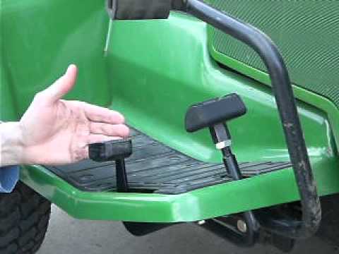 John Deere enhanced/revised reverse pedal for the 425-445-455 garden tractors To Buy One Check Out E Bay This Video Shows How To Install...