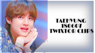 180607 Taehyung Twixtor Clips For Edits Btsxckworld