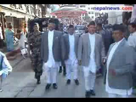 President observes Indrajatra President observes Indrajatra