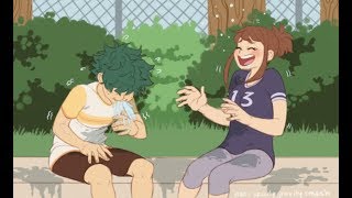 Funny BHNA Water Challenge!?BNHA Comic Dub?