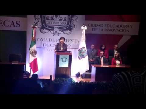 Da Judit Guerrero su primer mensaje como alcaldesa de la capital