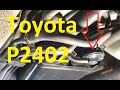 Causes and Fixes Toyota P2402 Code: EVAP System Leak Detection Pump Control Circuit High