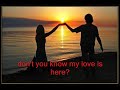 My love is here- jim brickman( with lyrics)