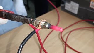 How A Diesel Glow Plug Works Live Demonstration With 12V Battery Power