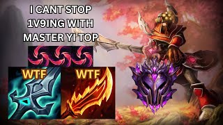 Master Yi Top Can 1V9 Any Game In High Elo