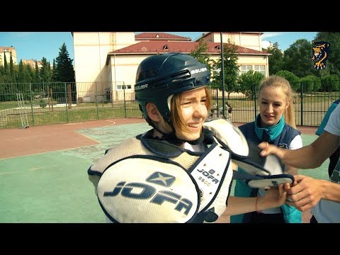 Хоккейная физкультура: школа № 28 (Адлер)