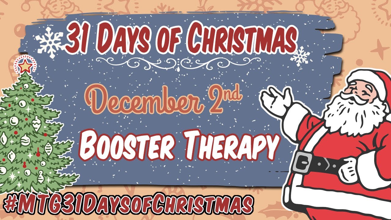 3rd Annual 31 Days of Christmas - Booster Therapy - 12/2