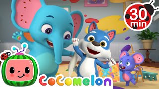 Opposites Friend Song | Cocomelon Animal Time | Kids Cartoons & Nursery Rhymes | Moonbug Kids