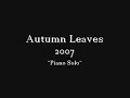 Autumn Leaves - Jazz Piano - Solo improvisation