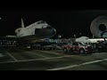 Toyota Tundra pulling the Space Shuttle Endeavor