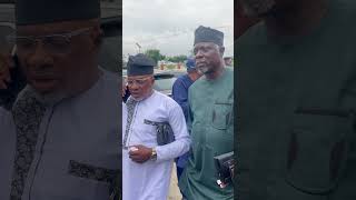 Dele Odule & Igwe Olaiya At Odunlade Adekola Late Father Burial