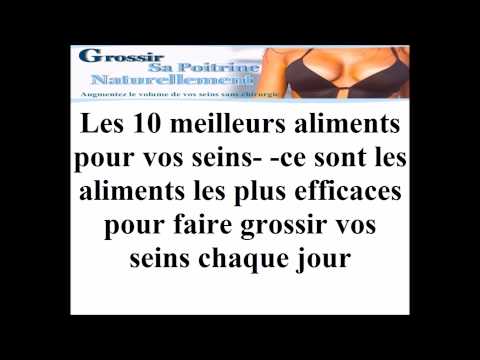 Comment Grossir Des Seins Naturellement ? Les Méthodes