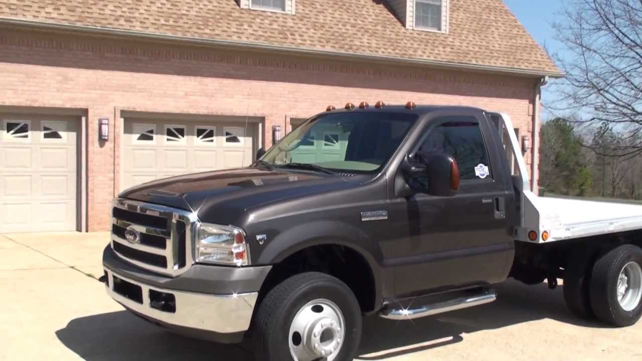 HD VIDEO 2005 FORD F350 XLT 4X4 5 SPEED V10 GAS USED FOR ...