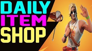 Fortnite Daily Item Shop July 29 New Items & Feature Skin Sun Tan Specialists, Rescue Paddle, Emotes