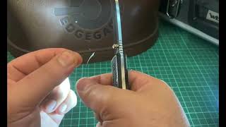 Ka-Bar Dozier 4062 , Bileme Sonrası Keskinlik Testi...