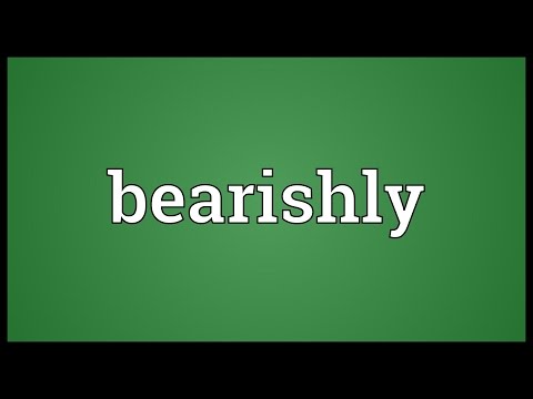 Header of bearishly
