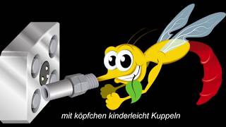 Highspeed Oil Coupler Mösl Schnellwechsler Für Traktor, Hoftrac Usw.