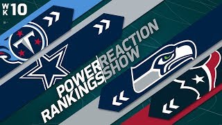 Power Rankings Week 10 Reaction Show: Are Cowboys or Jaguars Better Built for Playoffs? | NFLN Power Rankings Week 10 Reaction Show: Are Cowboys or Jaguars Better Built for Playoffs? | NFLN