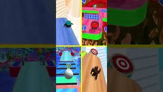 Color Rabbit Vs Penguin Vs Turkey Vs Bee In Going Balls Waka Waka Eh Eh