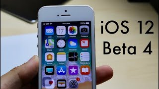 iOS 12 BETA 4 On iPHONE 5S! (Review)