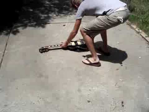 Breaking A Gibson Les Paul