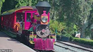 2023 Pov Disneyland Railroad - Grand Circle Tour - 4K 60Fps Disneyland Resort, California