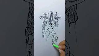 Dibujo A Freezer Fase 3 De Dragon Ball Z