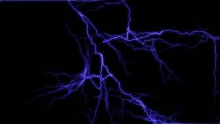 Hiệu Ứng Tia Sét Màu Xanh Mới│Blue Lightning Effect [Free Effects 4K]