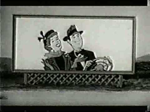 Classic Animated 1950's De Soto Car Commercial
