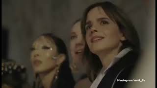 Emma Watson Attends The Schiaparelli Show In Paris, France 04072022
