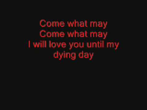 Come what may lyrics