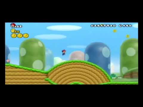 New Super Mario Bros. Wii but every bah makes it faster