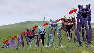 New Evolution Of Catnap Titans In Poppy Playtime Chapter 3 In Garry's Mod!