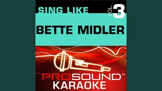 Watch Bette Midler Come Rain Or Come Shine video