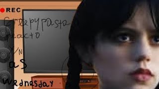 Creepypasta React To Y/N As Wednesday ( Reupload)