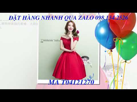 ĐẦM XÒE ĐỎ TRỄ VAI/ĐẦM tùng xòe đỏ trên ren trễ vai siêu cute