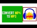 How to Easily Convert Mp4 to Mp3 Using Audacity
