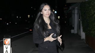 Al Pacino's 29-Year-Old Girlfriend Noor Alfallah Enjoys A Night Out With Friends