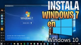 REGRESA A Windows 7 desde Windows 10 / Sin Perder ARCHIVOS 2018